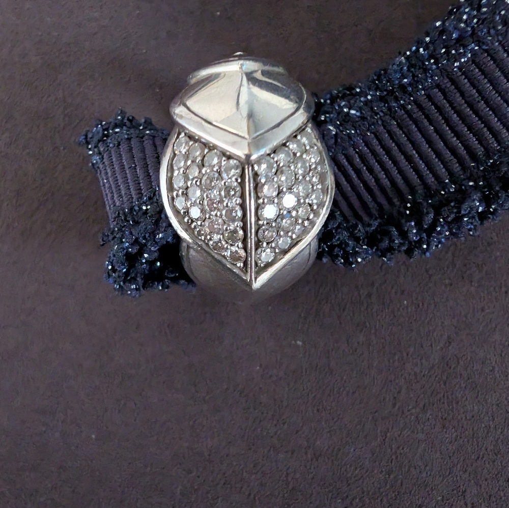 John Hardy ring Legends Naga Pave Diamond Pave 0.7 ct Medium Rg 15mm size 7